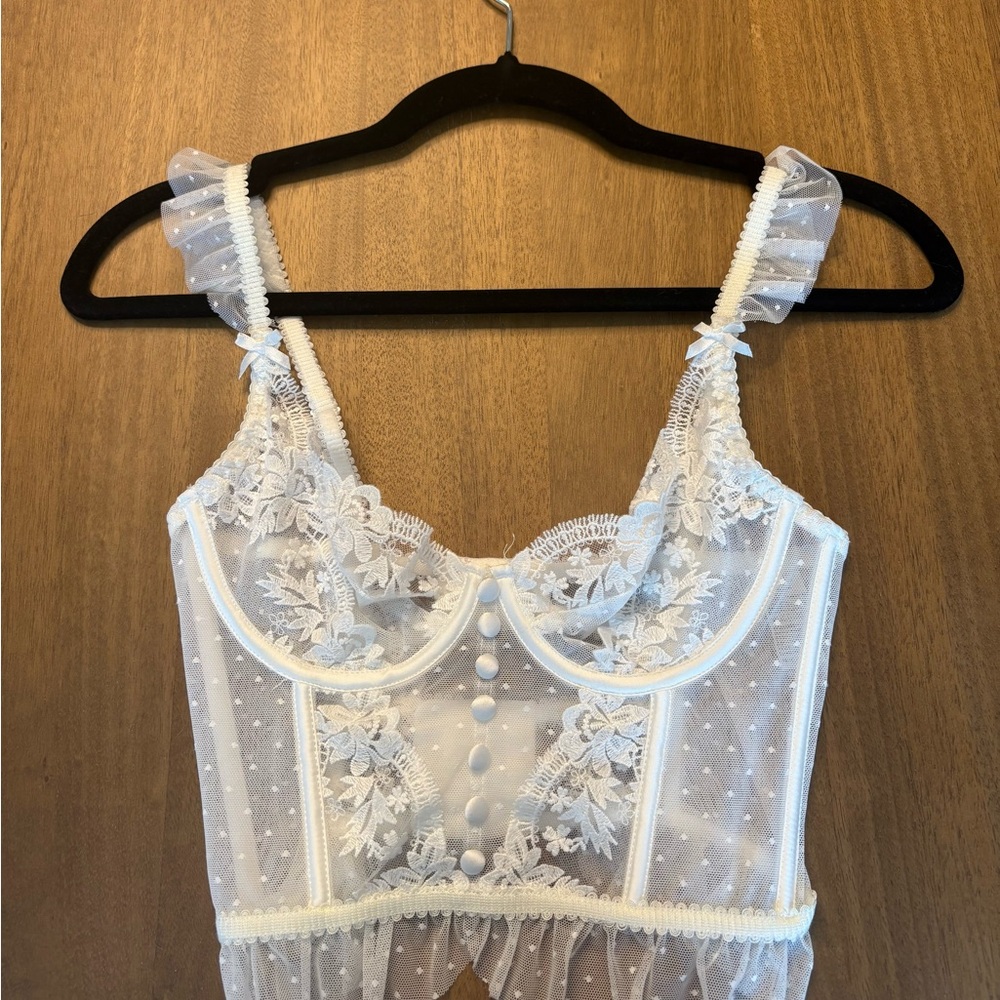 White Lace Top